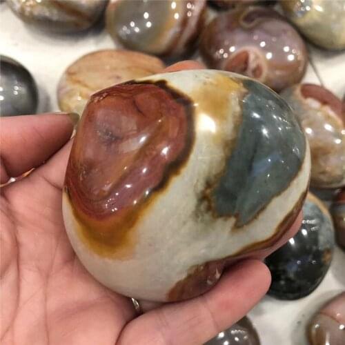 Natural sea stone heart crystal stone mineral specimen crystal ston 1pc