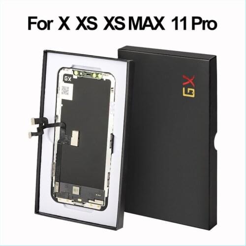 OEM GX OLED incell For iPhone X XS OLED With 3D Touch Digitizer display for iphone X LCD Screen Digitizer Replacement Assembly