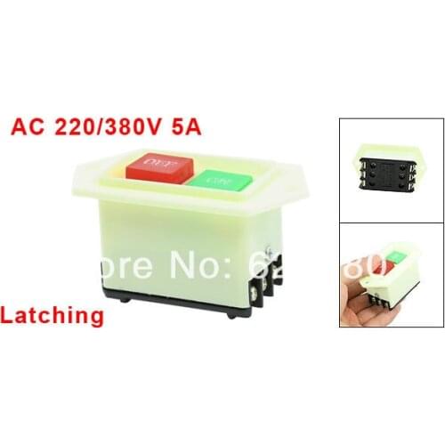 AC 220V / 380V Motor Control Start Stop ON/OFF Push Button Switch LC3-5