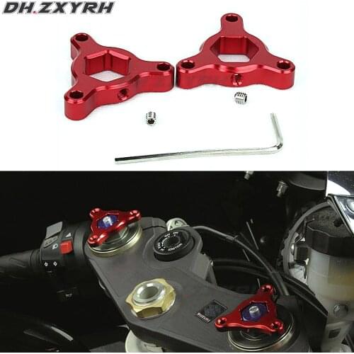 Fit For BUELL XB12 XB 12 ALL Models up to 2008 XB9 XB 9 Motorcycle Accessories Suspension Fork Preload Adjusters 4 Colors