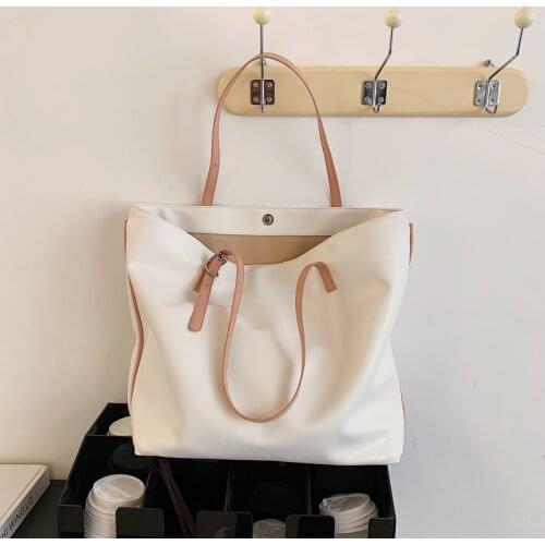 Casual Shopper Shopping Bag Large Womens Totes Simple Womens Bag Big Travel Womens Shoulder Bag 2021 Luxury Designer Handbag