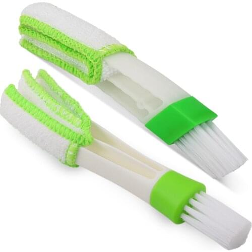 1x Cay Styling Car Cleaning Brush For Abarth Fiat Punto 500 Renault Logan Captur Laguna Duster Megane 2 3 Accessories
