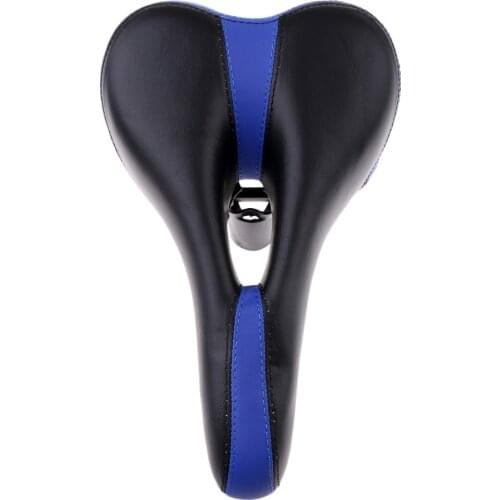 Comfortable Bike Seat, Extra Wide and Padded Bicycle Saddle, Universal Bike Seat Replacement