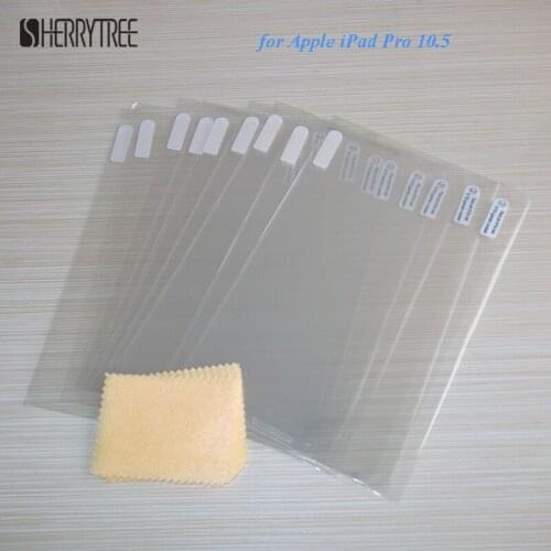 Good Quality Clear PET Film For iPad Pro 10.5 Ultrathin Soft Screen Protectors 500PCS/Lot By DHL Fedex
