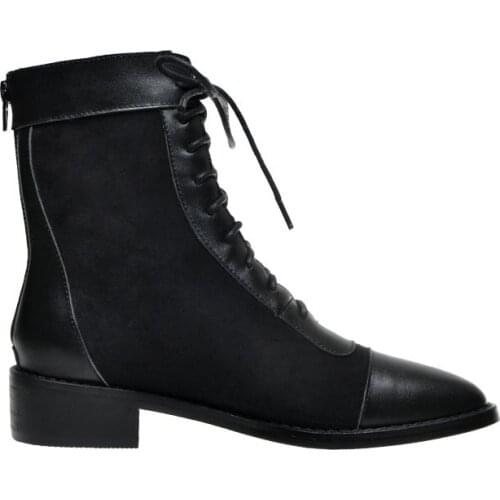 SKLFGXZY The Mediterranean Sea Genuine leather Womens boots Classic boots Department of womens boots Womens shoes