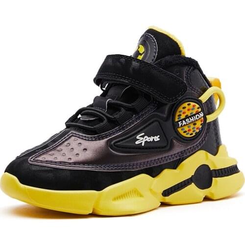 Winter Children Shoes For Kids Sneakers Boys Causal Shoes Girl Sneakers Plush Lining Warm Sport Fashion Sapato Infantil 2021 New