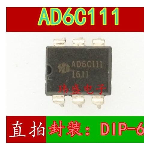 10pcs AD6C111 DIP-6 ic