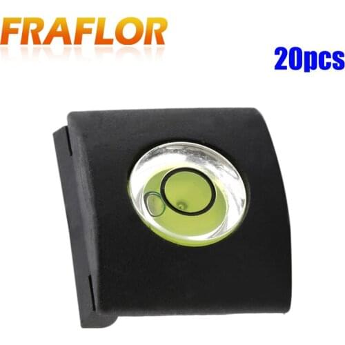 20Pcs/lot Level Hot Shoe Leveler Protector Cover Cap Bubble Spirit Type Horizontal Accessories for Digital Single - lens Reflex