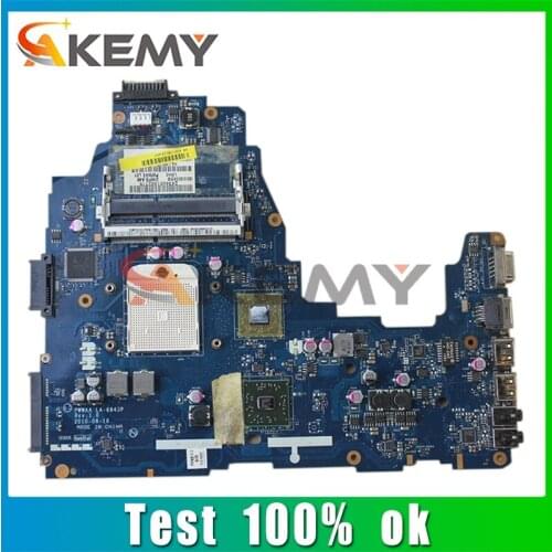 AKEMY K000111550 For TOSHIBA Satellite C660D Laptop Motherboard LA-6843P DDR3 Notebook Mainboard
