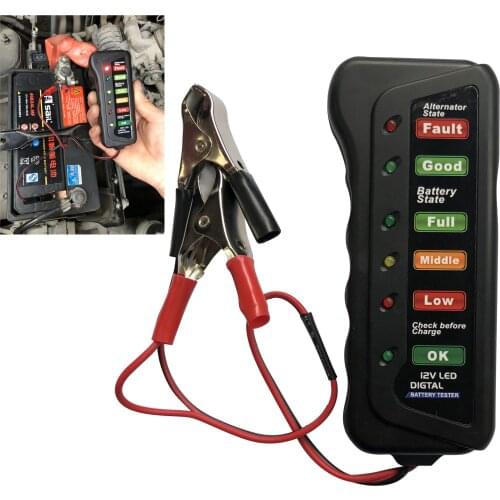 Battery detector battery tester, the 12 v battery tester 803 type pressure gauge