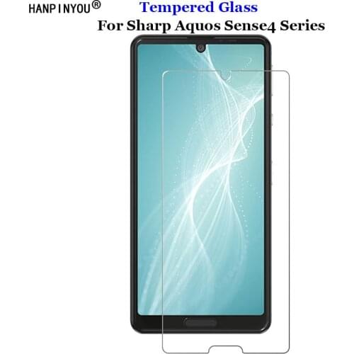 For Sharp Aquos Sense4 Sense 4 Plus 6.7" Tempered Glass 9H 2.5D Premium Screen Protector Film