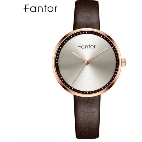 Ladies Watch With Leather Strap FANTOR China