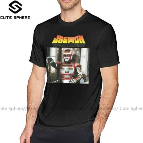 Jaspion T Shirt Jaspion T-Shirt Oversize Print Tee Shirt Men 100 Cotton Streetwear Short-Sleeve Fun Tshirt