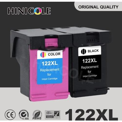 HINICOLE 122XL Ink Cartridge for hp 122 xl hp122 Cartridge for hp Deskjet 1000 1050 1510 2000 2050 2540 3000 3050 1050A printer