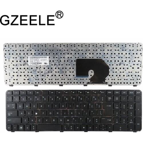 GZEELE New for HP US Laptop Keyboard 634016-001 NSK-HJ0US 634016-251 634016-261 639396-251 666001-001 664264-B31 664264-001