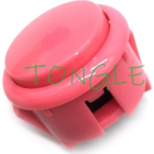 10 pcs New OEM 30mm Push Buttons Replace For Arcade copy Sanwa Button Mame KOF Games Parts of 10 Colors