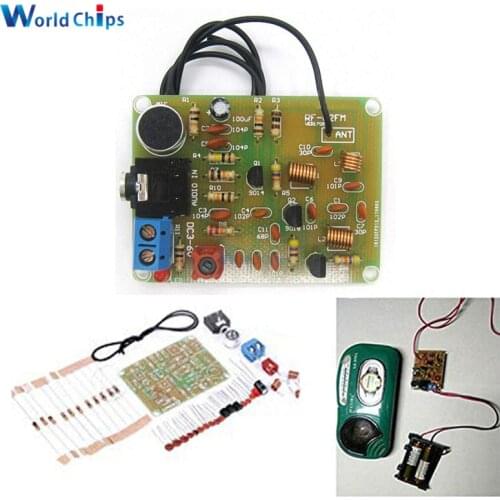 88-108MHz FM Transmitter Module Electronic DIY Kits Frequency Wireless Microphone Transmitter Board Parts DC 3-6V FM Module