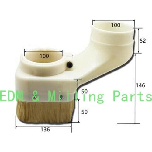 Spindle Dust Shoe Cover Cleaner For CNC Router Engraving Milling Machines Set 70mm/2.76inch 75mm/2.95inch 80mm/3.15inch