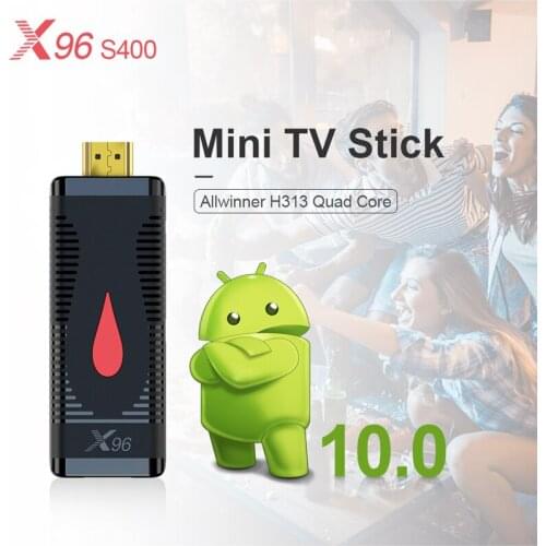 X96 S400 Android 10.0 TV Box Allwinner H313 1G+8G 2G+16G Quad Core 4K FHD X96S400 Android Smart TV Box Only Box Without App