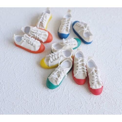 4cm Blyth Color Canvas Shoes Doll Accessories (Suitable For Barbiedoll,Pullip,Mmk,Licca,Kurhn,BJD,OB)