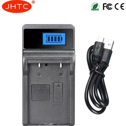 JHTC EN-EL5 ENEL5 LCD USB Battery Charger For Nikon Coolpix P4 P80 P90 P100 P500 P510 P520 P530 P5000 P5100 5200 7900 P6000 3700