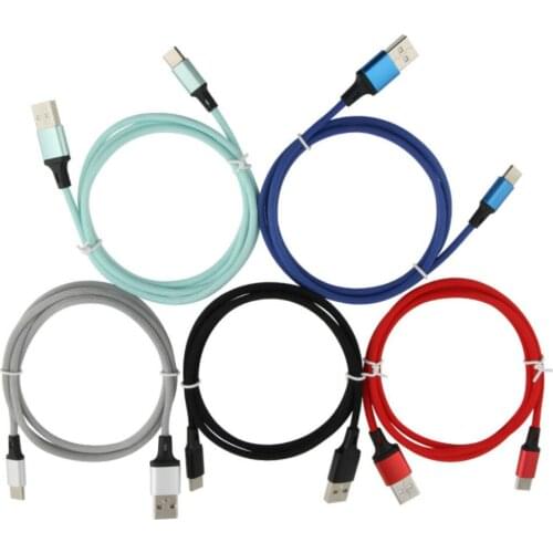 1M USB Micro Type C Fast Charging Cable for iPhone Xiaomi Samsung Android Mobile Phone Charge Cord Line For Redmi K20 Pro 300pcs