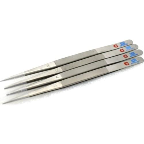 4PCS ONE SET GEM & DIAMOND STONE TWEEZERS JEWELRY TWEEZER TOOLS JEWELRY TOOLS