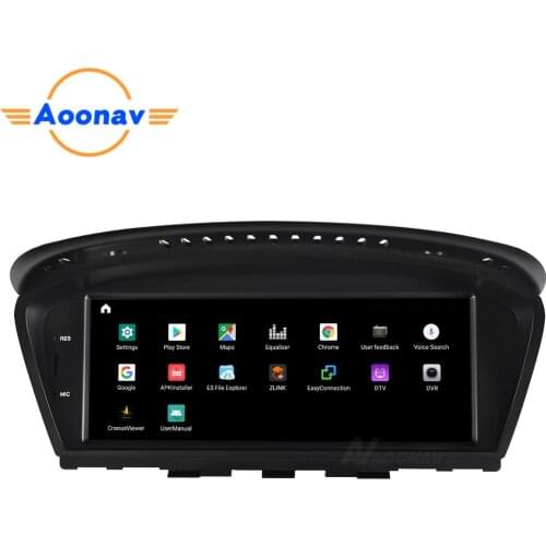 2din android car radio carplay For BMW E60/E90 CCC 2005-2009 car DVD player touch screen GPS navigation multimedia player