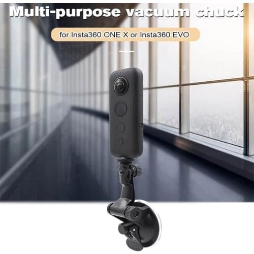 Car Holder Mount for insta360 one X evo Car Glass Sucker Holder Tripod Accessories 360 Video Camera Accessories Kits