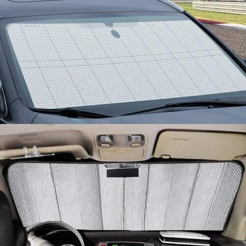 Car Windshield Sunshade Dust Cover Automobiles Rain Ice Snow Protector Anti Heat Front Window Car SUV Cover Parasol Coche