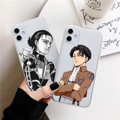Anime Japanese attack on Titan Phone Case For iphone 12 mini 11 pro XS MAX 8 7 6 6S Plus X SE2020 XR Soft TPU Fundas Coque case