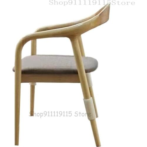 Custom Designer Chair Back Nordic Solid Wood Simple Hiroshima Kennedy Chair Armchair Dining Chair New Chinese Style Armchair