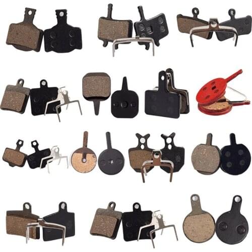 Mountain bike disc brake pads MTB brake Caliper Pad bicycle latch resin semi-metal disc brake pad riding accessories for SHIMANO