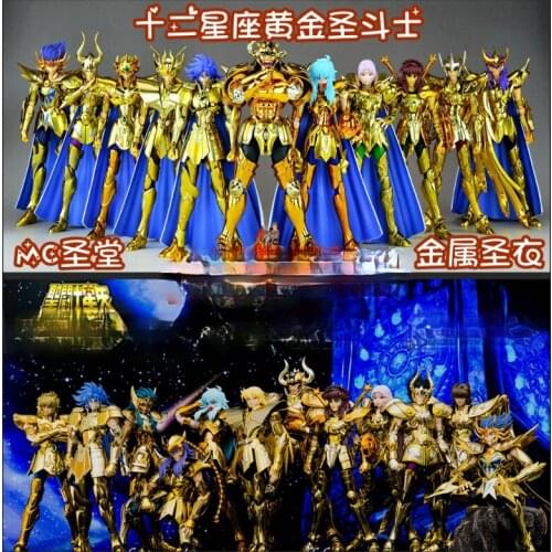 Anime Saint Seiya Temple MC Gemini Scorpio Lion Aquarius Goat Cancer Pisces Taurus Aries Sagittarius Libra Hand-made Gifts