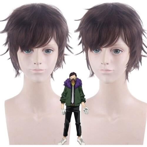Cosplay High Quality Anime My Hero Academia Chizaki Yui Short Wig Cosplay Costume High Temperature Wire Short Wig for Halloween