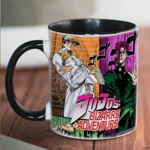 JoJo Bizarre Adventure Mug Coffee Mugs 11oz Ceramic Magic Color Changing Milk Cup