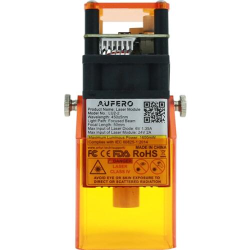 20W Fixed Focus Ortur Laser Head for Master Series DIY Carving Engraving Machine Engraver Accessory DIY Tools laser Module Head