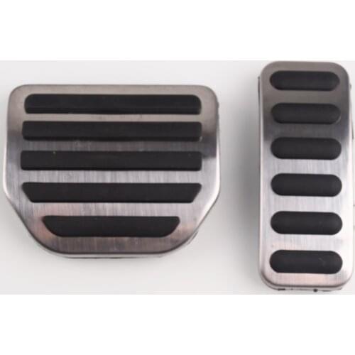 AT Brake Fuel Gas Accelerator Foot Pedal Cover For Land Rover Discovery 3 4 Range Rover Sport