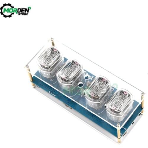 New DIY In12 In-12 Nixie Tube Pcba Kit Digital Clock Beautiful Gift,No Tubes Clock Accessories Dropship