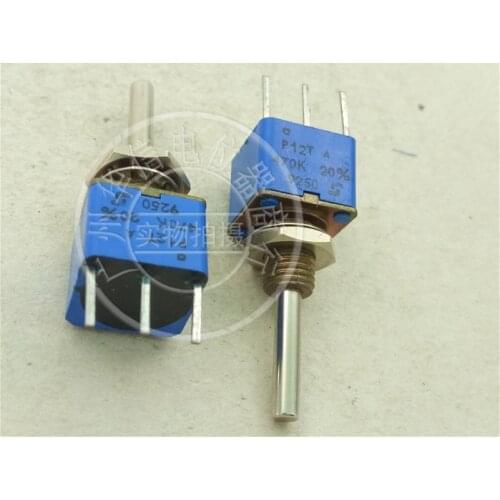 Original new 100% 149 TYPE single potentiometer P12T A470K 20% sealed potentiometer 470K (SWITCH)