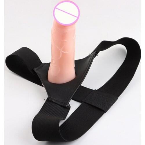 Sex Toys Sexy Wear Penis Couple Tools Male Hollow Penis Pants Adult Sex Products Strap on Wearable Realistic Dildo