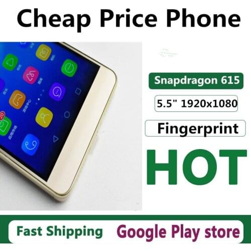 Global Rom Honor 5X Cell Phone 5.5" Full Screen 1920x1080 Android 5.1 Fingerprint 13.0MP Snapdragon 615 OTA Multi Languages