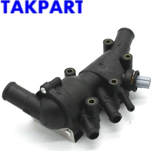 TAKPART New Engine Coolant Thermostat housing sensor for Ford KA 1337823, 1130416, 1218087 XS6E8A586AH