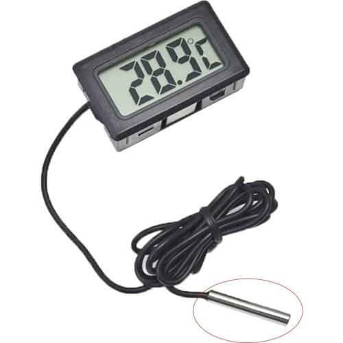 Mini Digital LCD Indoor Convenient Temperature Sensor Humidity Meter Thermometer Hygrometer Gauge -50 to 110°C