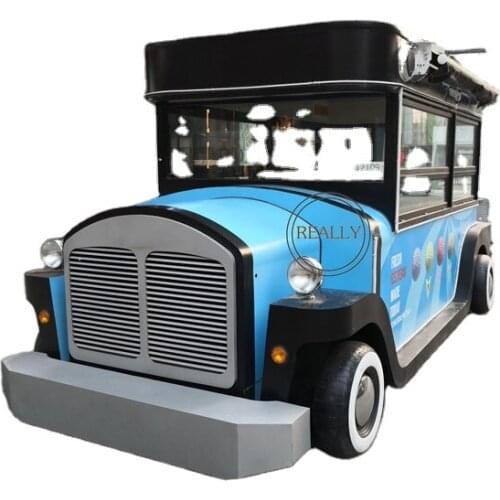 High Quality Ice Cream Hot Dog Cart Street Electric Cargo Food Truck For Sale