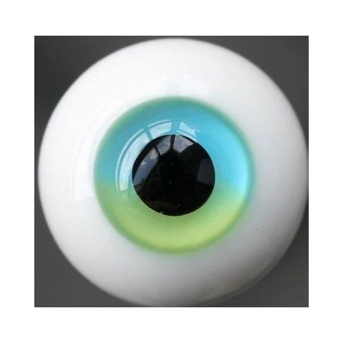 [wamami] 10mm Turquoise & Palegreen For BJD AOD DOD Doll Dollfie Glass Eyes