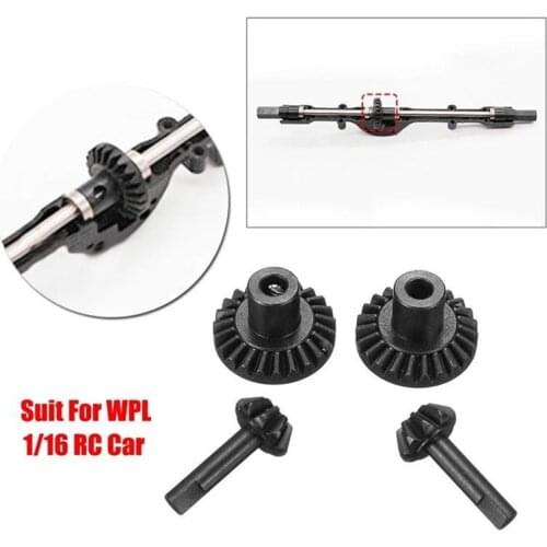 Steel Front & Rear Axle Gear Drive Shaft Gears Upgrade Accessories For WPL B24 B36 C14 C24 MN D90 D91 D96 MN98 99S JJRC Parts