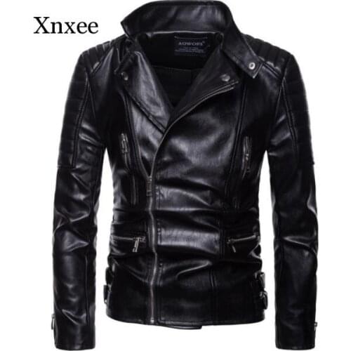 2020 Autumn Winter European and American Fashion Hooded Long-Sleeved Pure Color Womens Leather Short Slim Brown Jacket Female