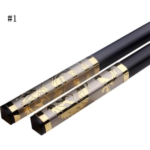 1 Pair Flatware Luxury Household Chopsticks Chinese Non-slip Dragon Chopsticks Sushi Style Sticks Alloy Gold Chop M9I5