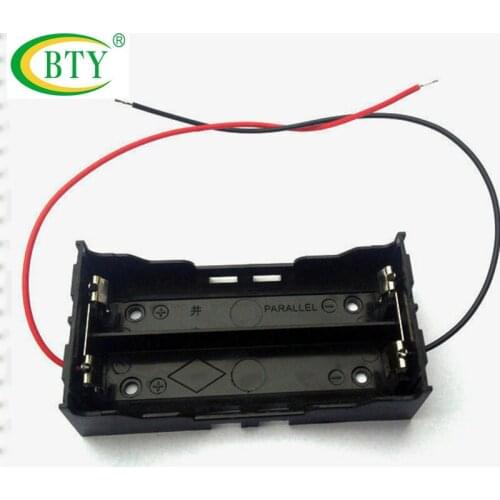 10pcs 3.7V 18650 Battery Storage Box Holder Case For 2x 18650 Rechargeable Batteries container Free Shipping